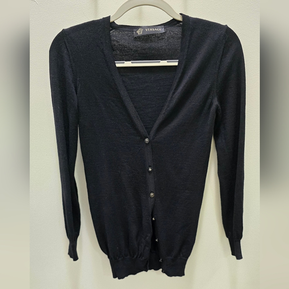 VERSACE MEDUSA CARDIGAN
